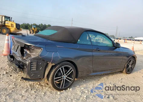 2020 BMW 230Xi z USA, uszkodzony, nr VIN WBA2K1C05L7E24645